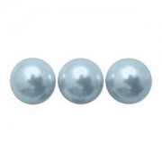 Swarovski Elements Perlen Crystal Pearls 10mm Light Blue Pearls 50 Stück